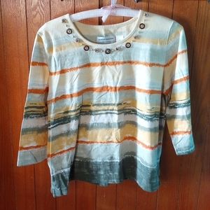 Alfred Dunner striped top